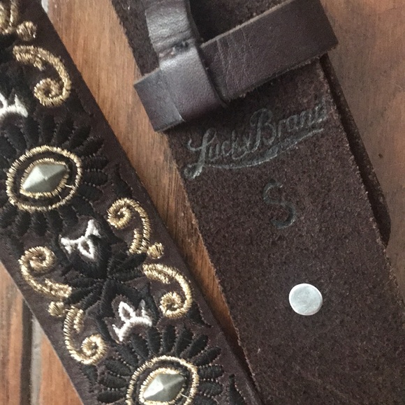Lucky Brand leather belt 💕.   Small - Picture 3 of 3